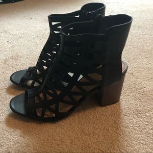 Black Sandal Heels